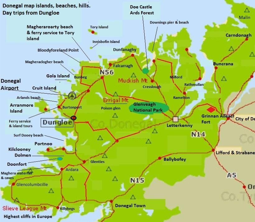Dungloe Lakeside Lodging Apartment Екстериор снимка
